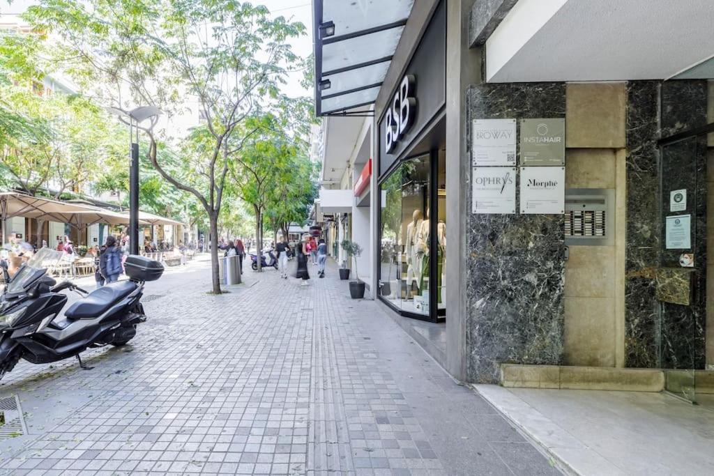 Ag.Sofias Pedestrian Area Luxury Ap. & Big Balcony Apartment Tesalonika Bagian luar foto