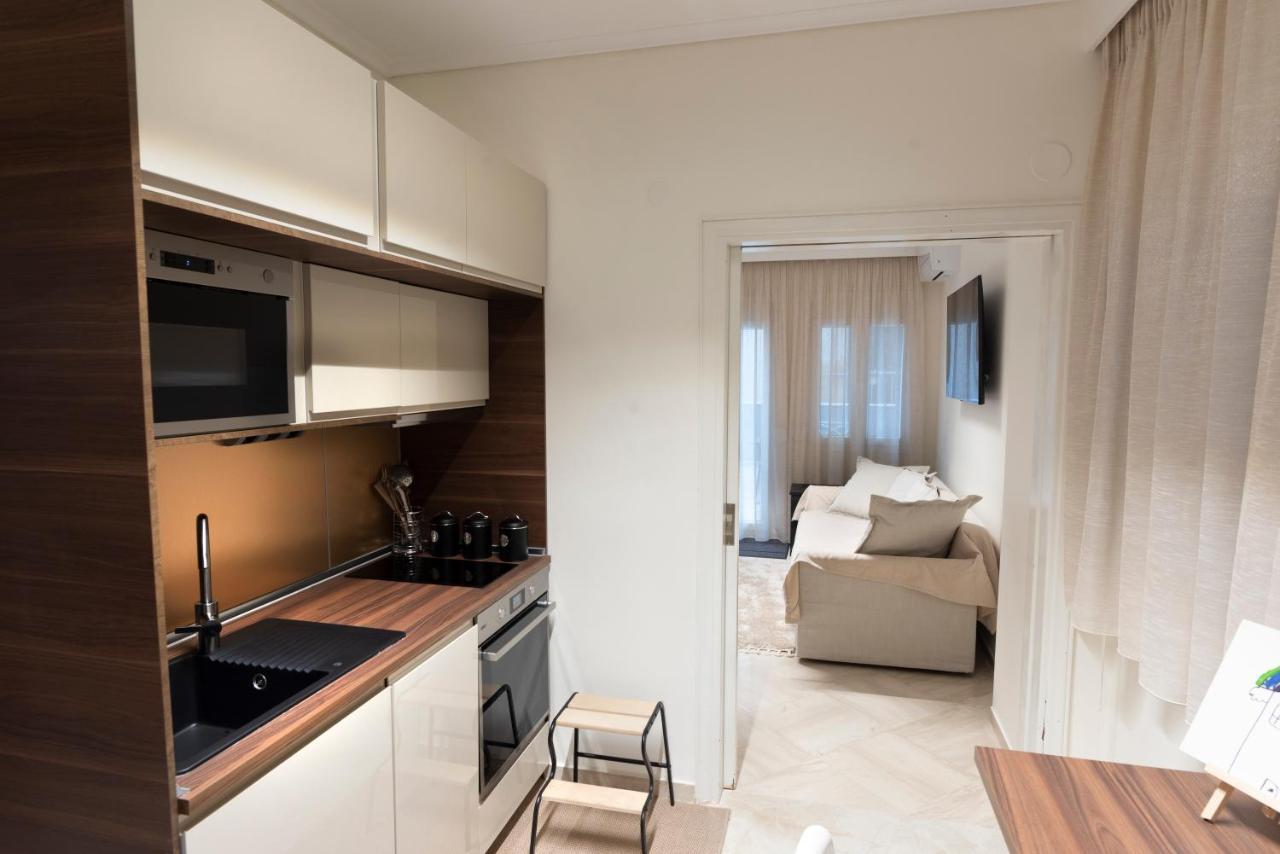 Ag.Sofias Pedestrian Area Luxury Ap. & Big Balcony Apartment Tesalonika Bagian luar foto